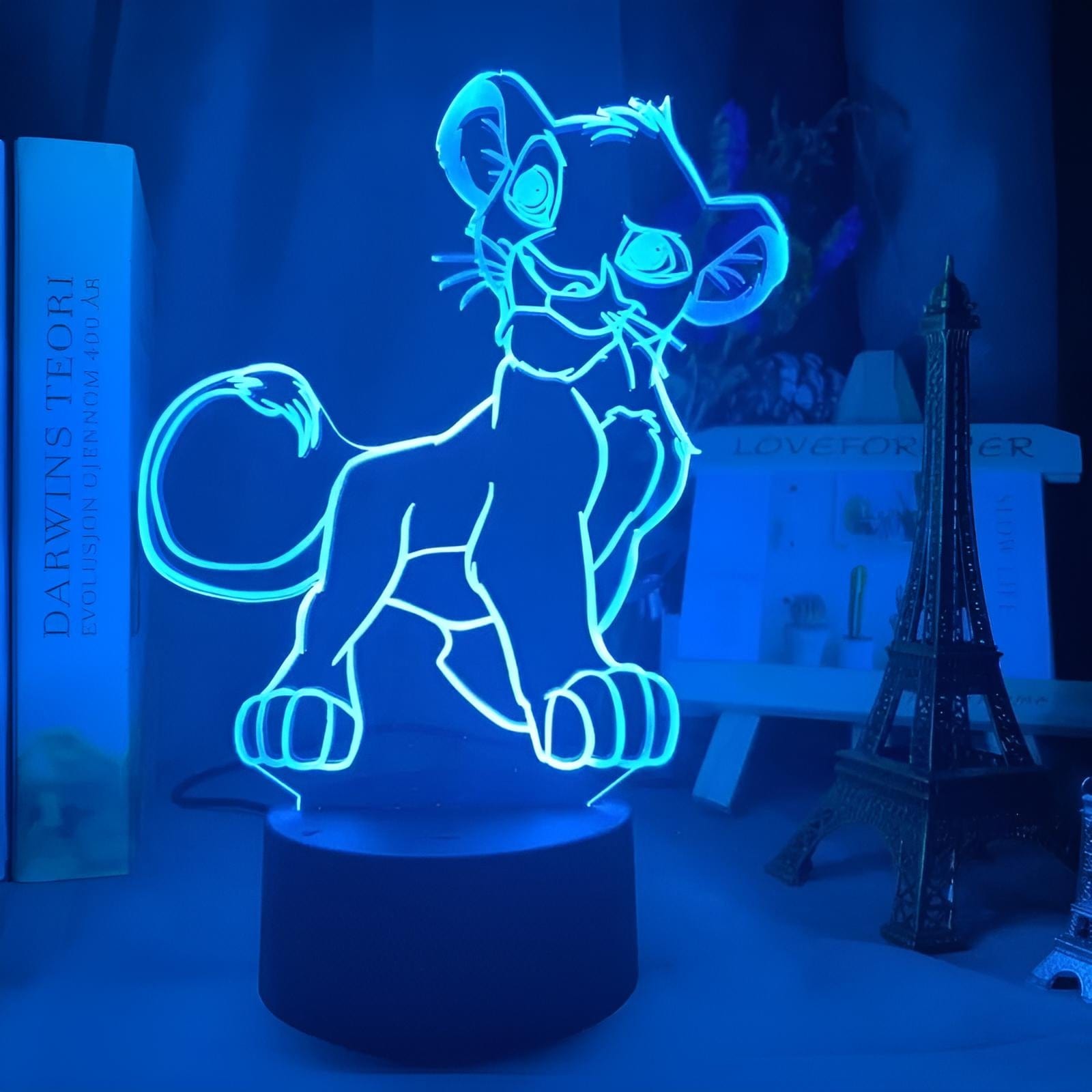 Veilleuse Simba 3D