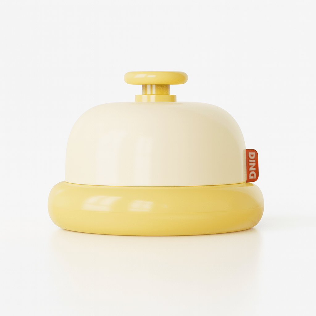 Veilleuse Sonnette Nomade & Rechargeable Jaune