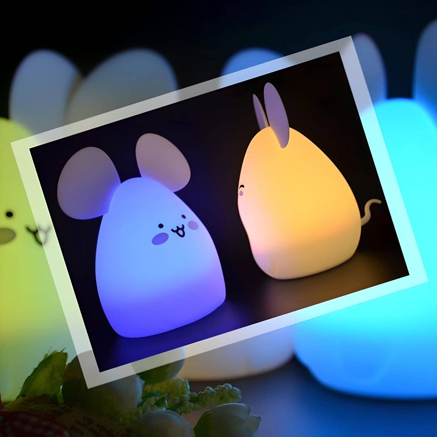 Veilleuse Souris en Silicone