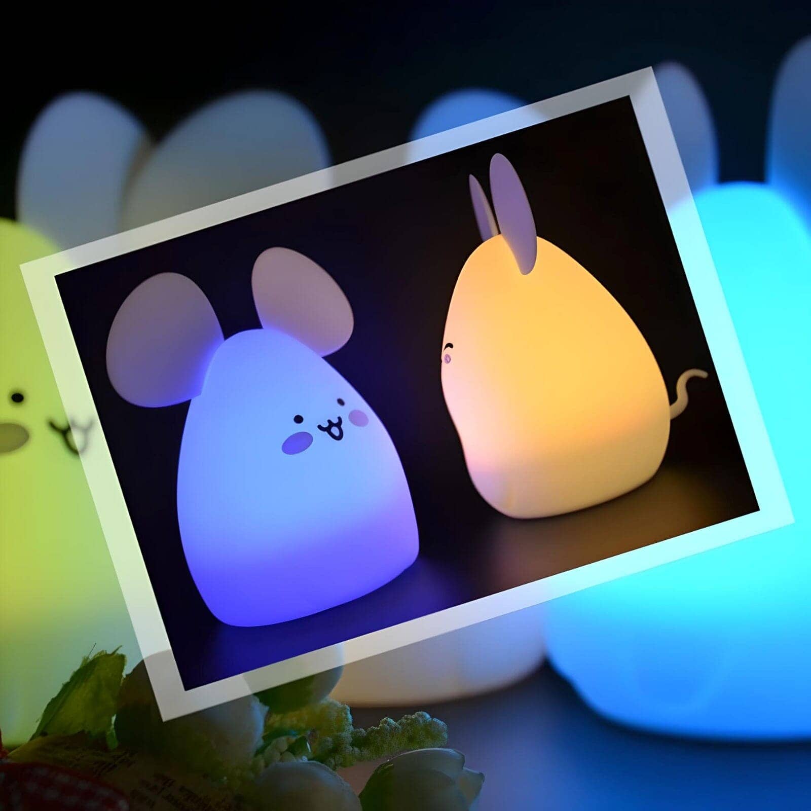 Veilleuse Souris en Silicone