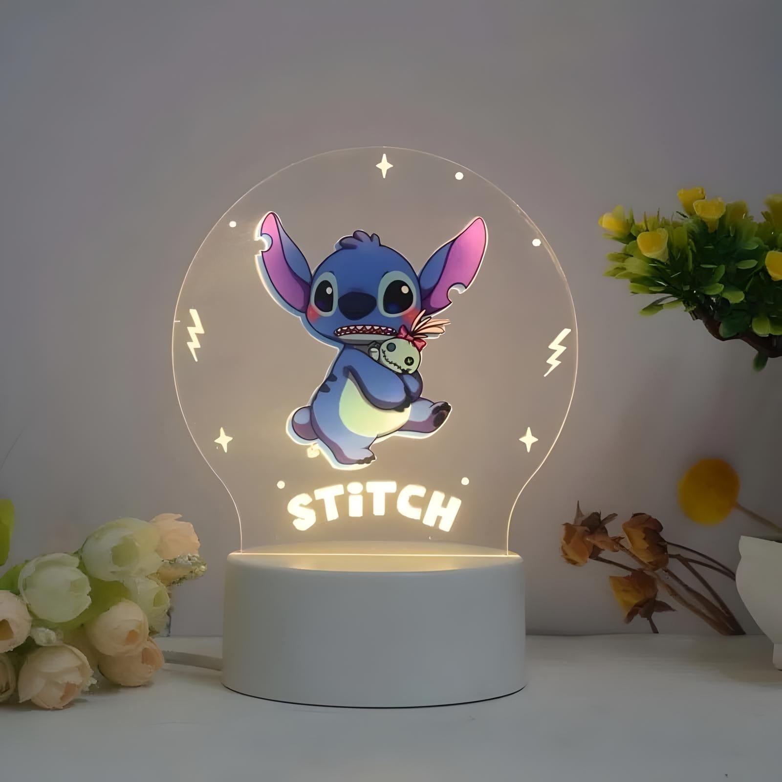 Veilleuse Stitch 3D Doudou