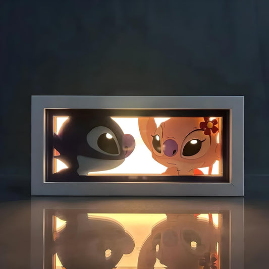 Veilleuse Stitch et Angel