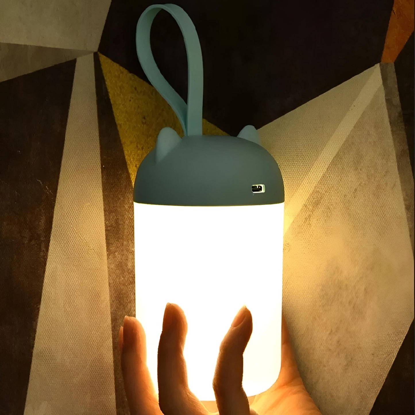 Veilleuse Tactile Portable & Rechargeable Chat
