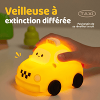 Veilleuse Taxi Rechargeable en Silicone