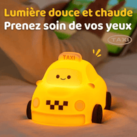 Veilleuse Taxi Rechargeable en Silicone