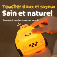 Veilleuse Taxi Rechargeable en Silicone