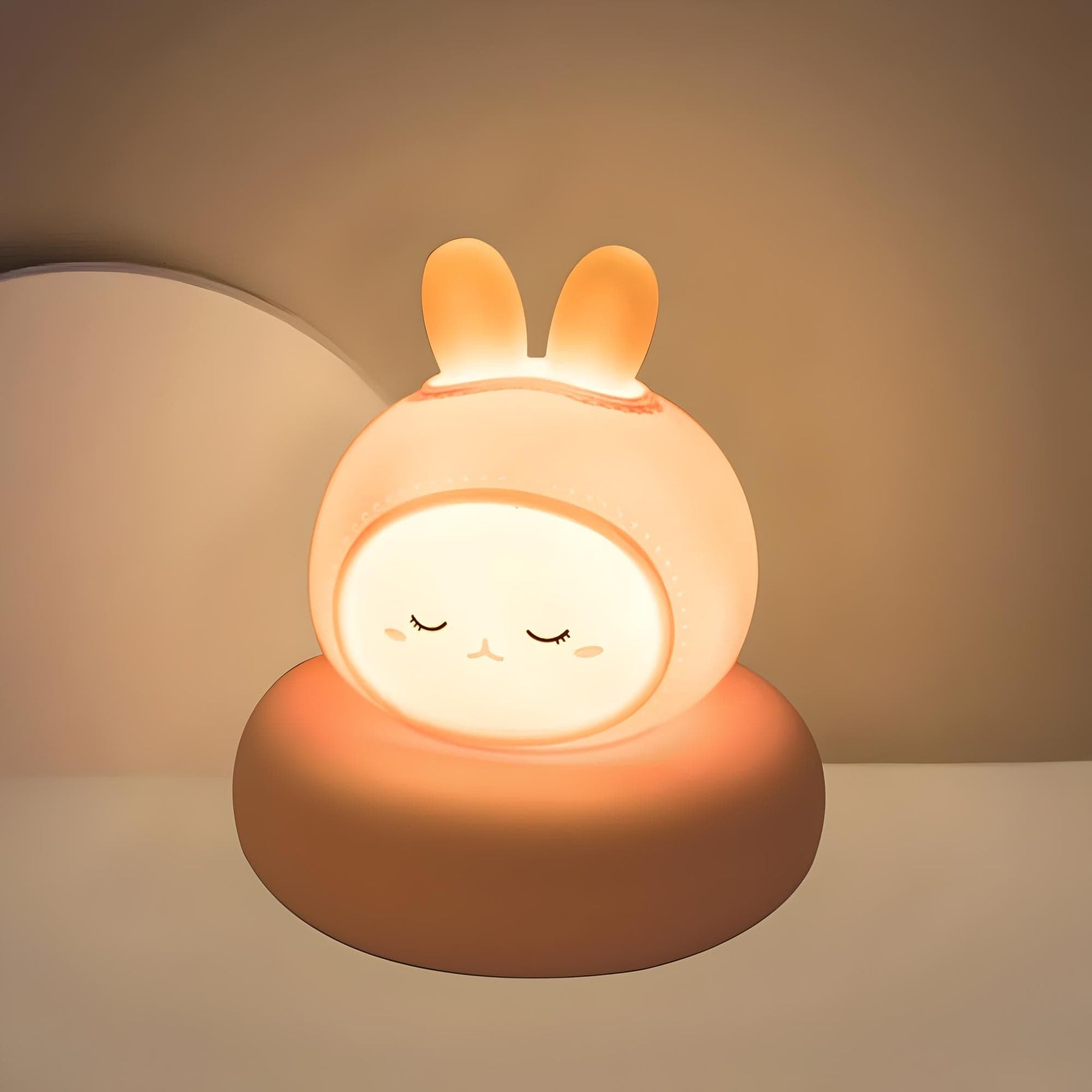 Veilleuse Tête de Lapin sur Socle