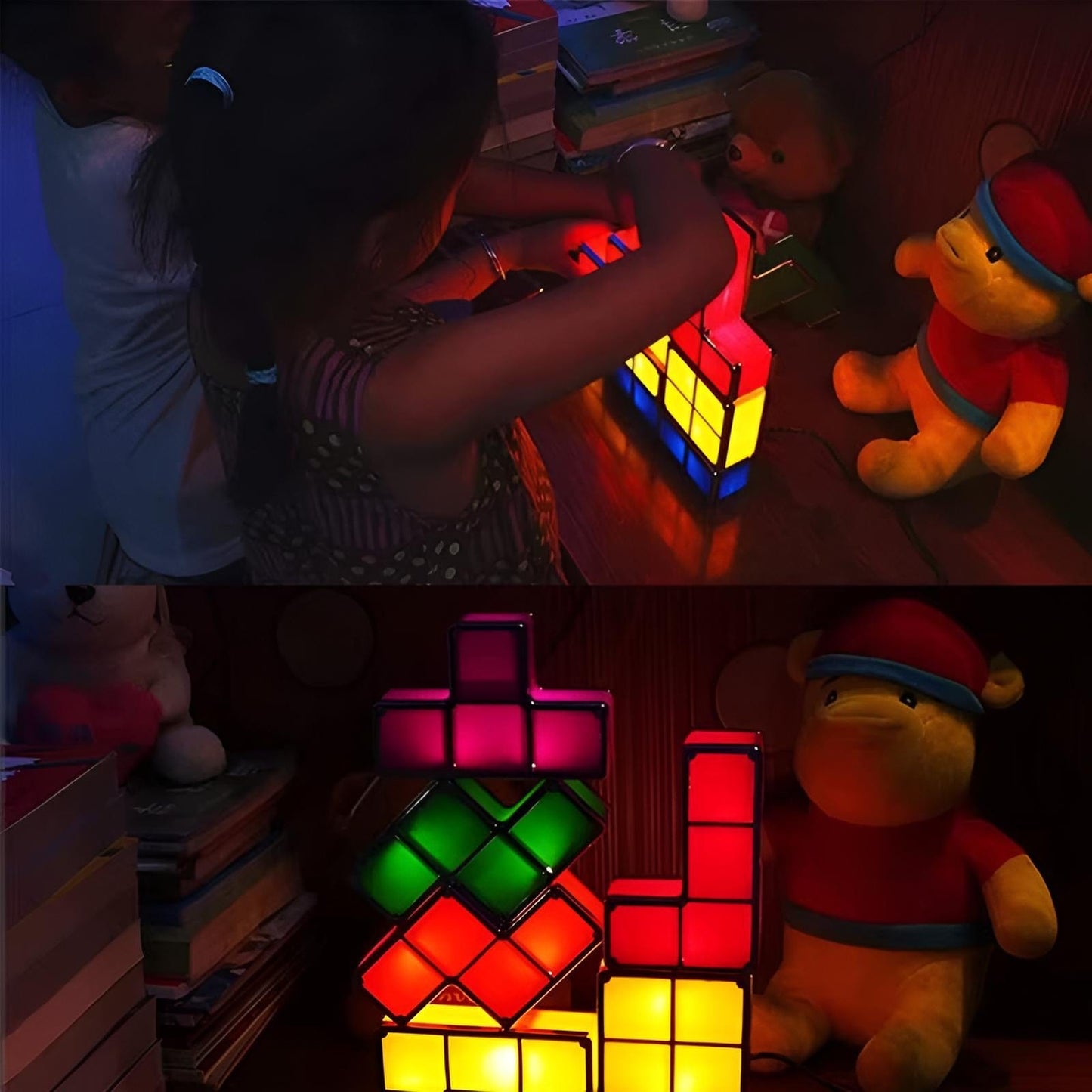 Veilleuse Tétris LED